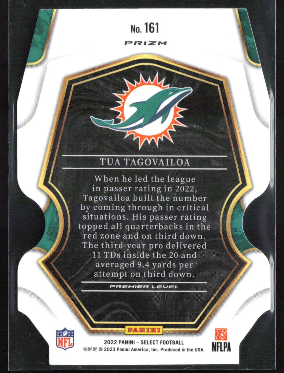 Tua Tagovailoa Silver Die-Cut