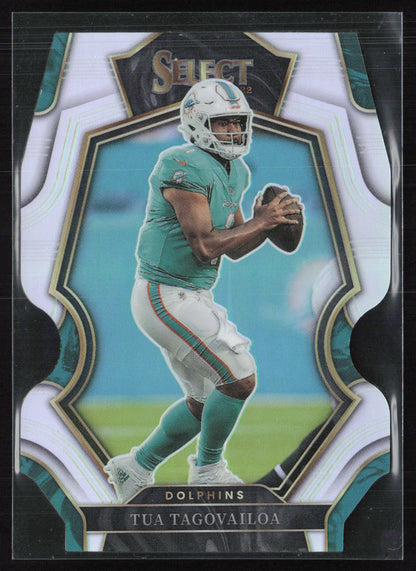Tua Tagovailoa Silver Die-Cut