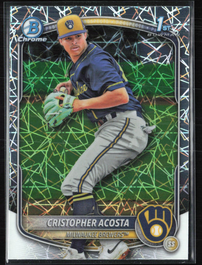 Cristopher Acosta 1st Bowman Laser