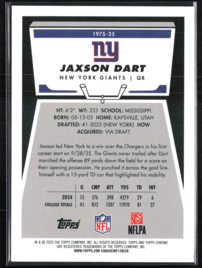 Jaxson Dart RC Flashback