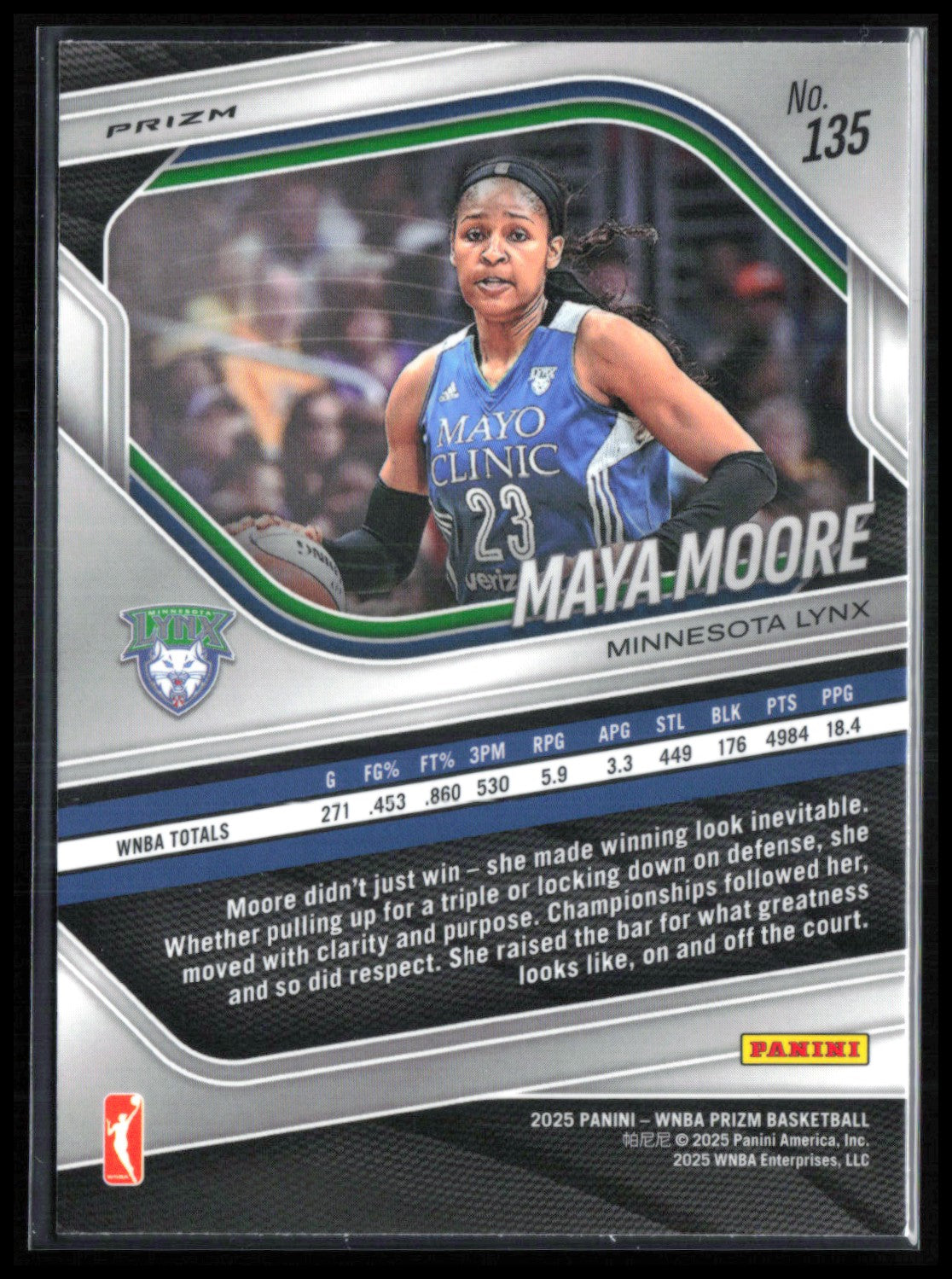 Maya Moore Ice