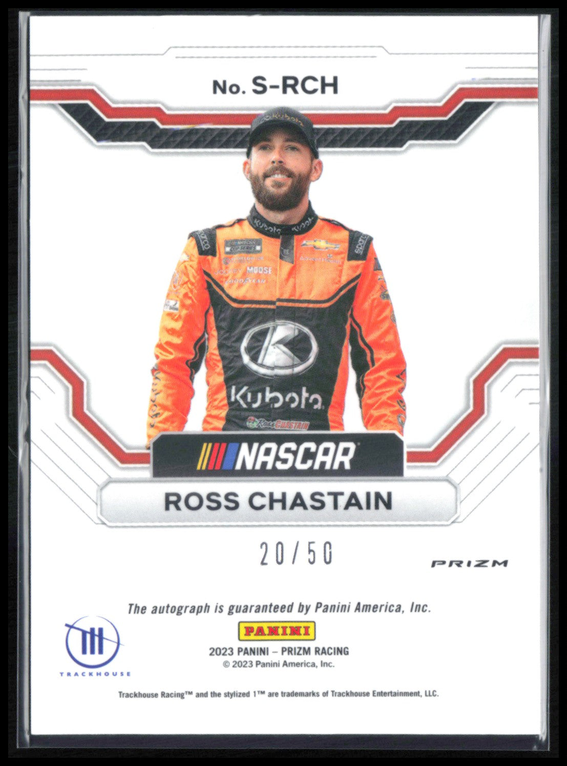 Ross Chastain Auto /50 Checkered Flag Scripts