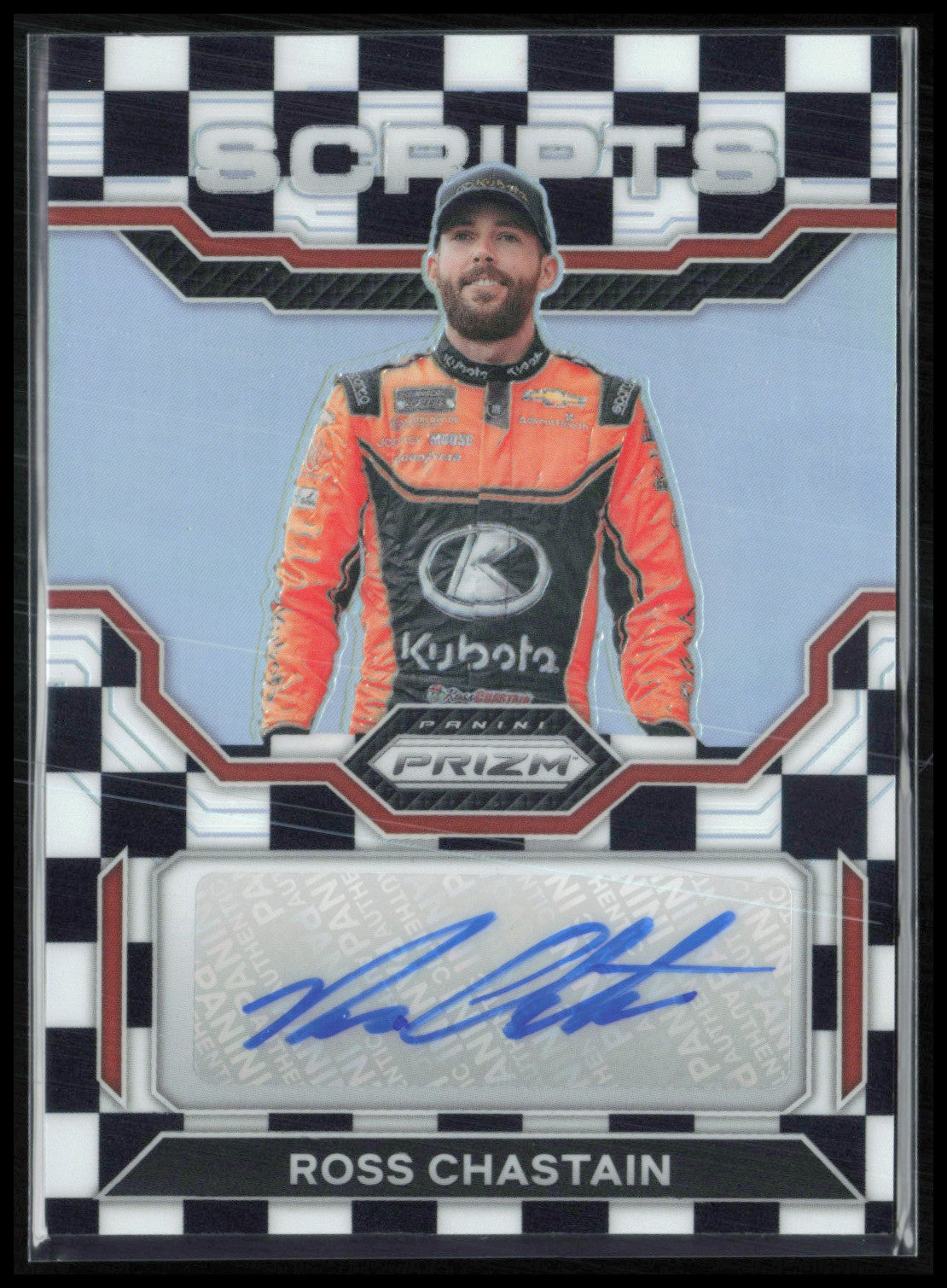 Ross Chastain Auto /50 Checkered Flag Scripts