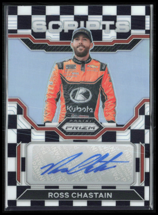 Ross Chastain Auto /50 Checkered Flag Scripts