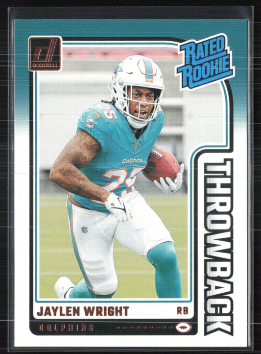 Jaylen Wright RC Rated Rookie