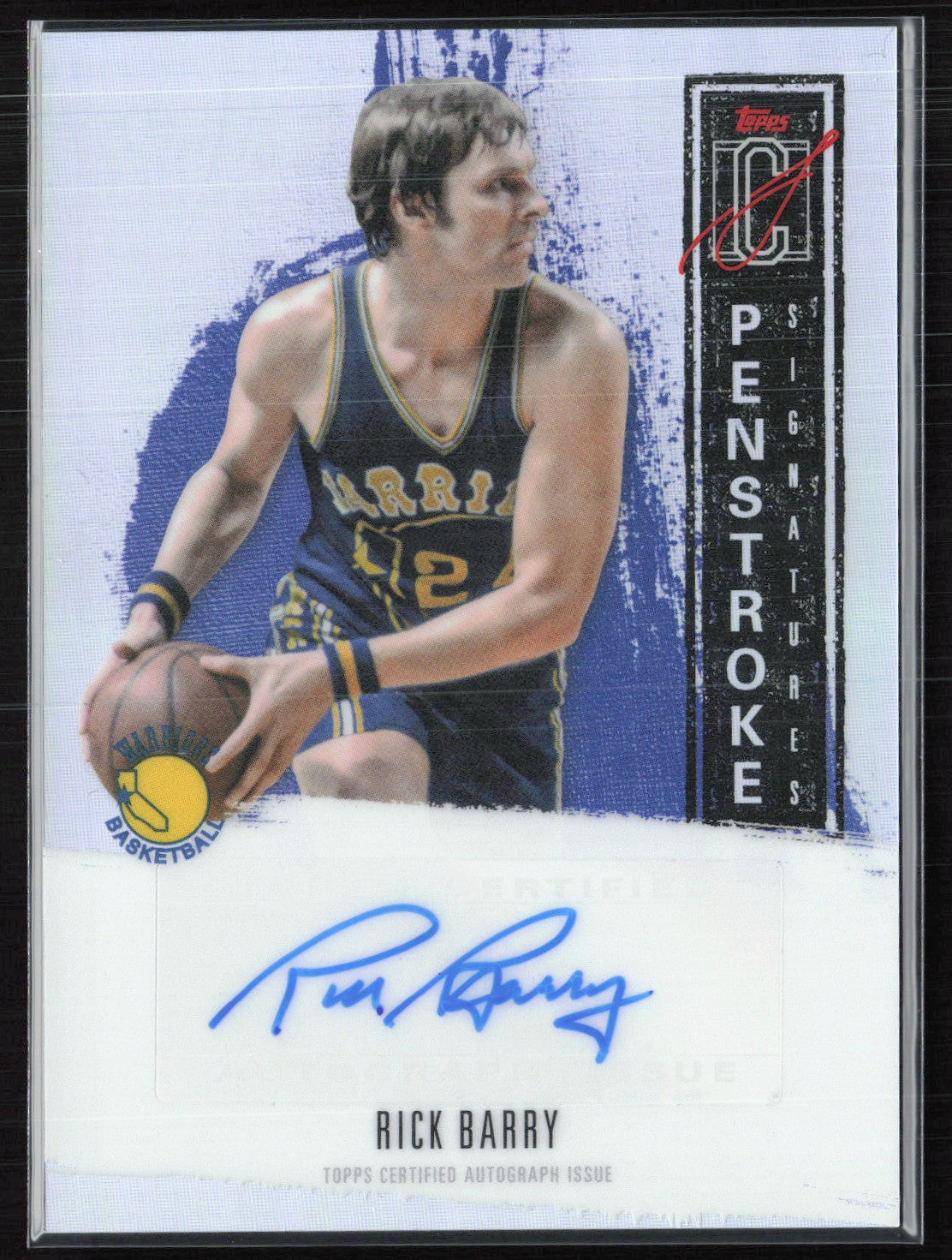 Rick Barry Auto Penstroke 2026 Topps Signature Classen
