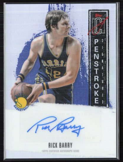 Rick Barry Auto Penstroke 2026 Topps Signature Classen