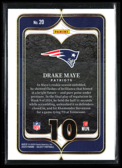 Drake Maye RC Numbers