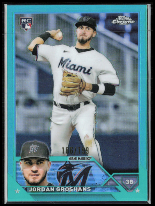 Jordan Groshans RC Aqua /199