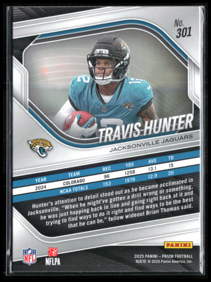 Travis Hunter RC 2025 Prizm