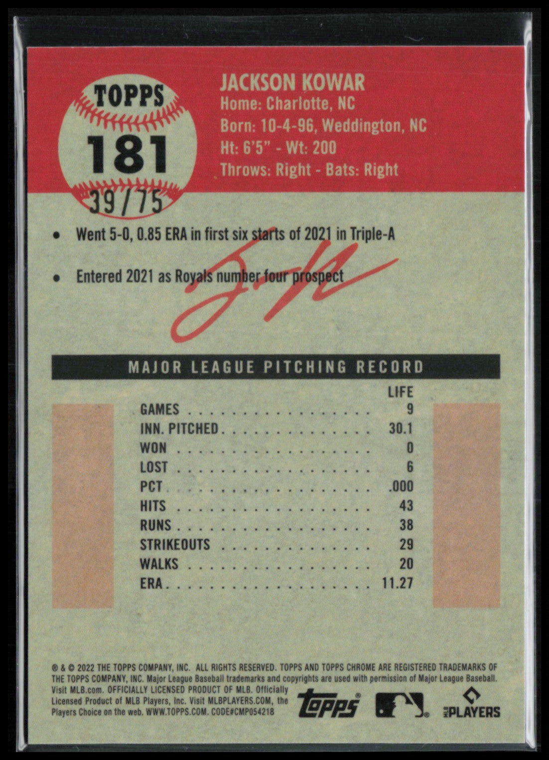 Jackson Kowar RC Rose Gold Mini Diamond /75