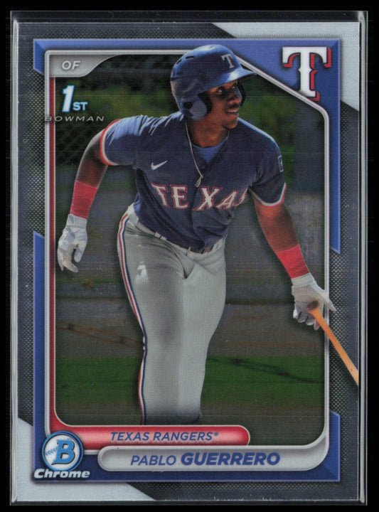 Pablo Guerrero 1st Bowman Chrome