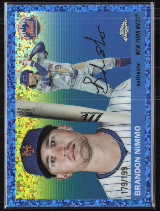 Brandon Nimmo Blue Mini Diamond /199