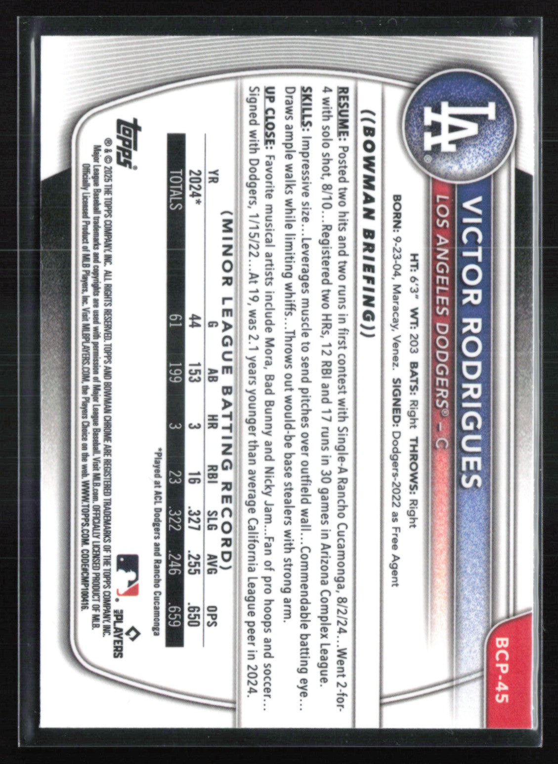 Victor Rodrigues 1st Bowman