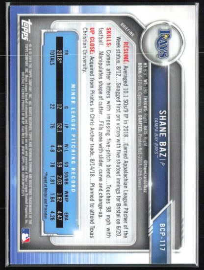 Shane Baz Mini Diamond