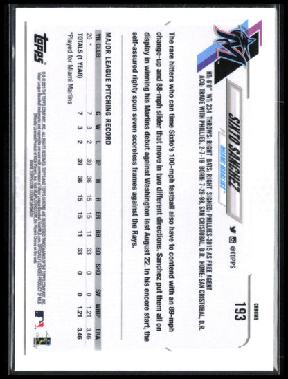Sixto Sanchez RC X-Fractor
