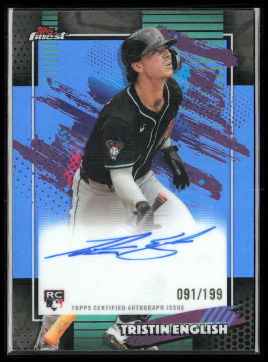 Tristin English RC Auto /199 2026 Topps Finest