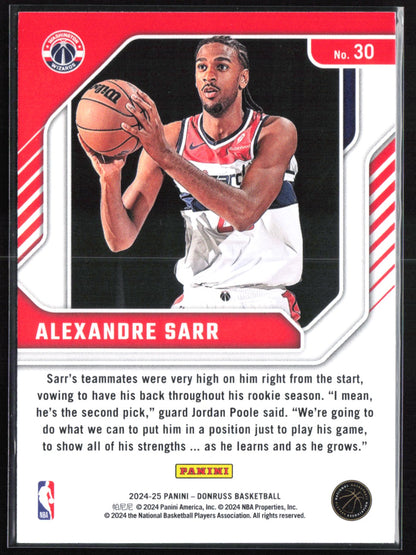 Alexandre Sarr RC
