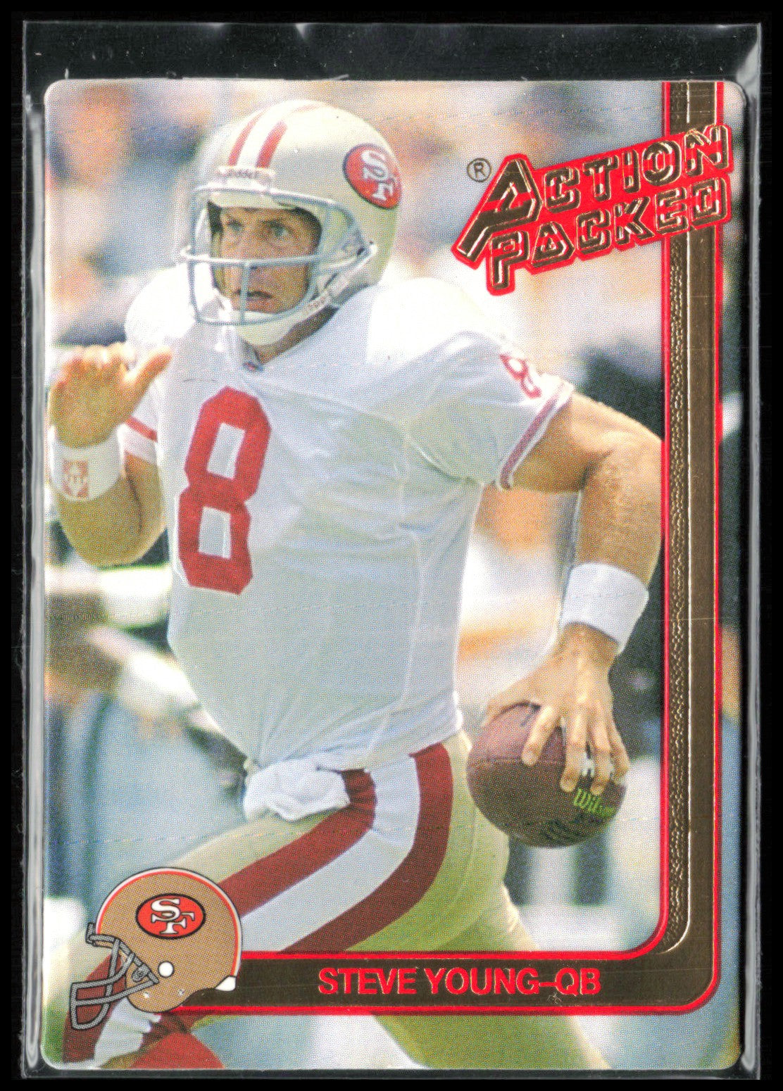 Steve Young Action Packed