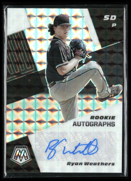 Ryan Weathers Auto Mosaic Prizm Rookie Autographs