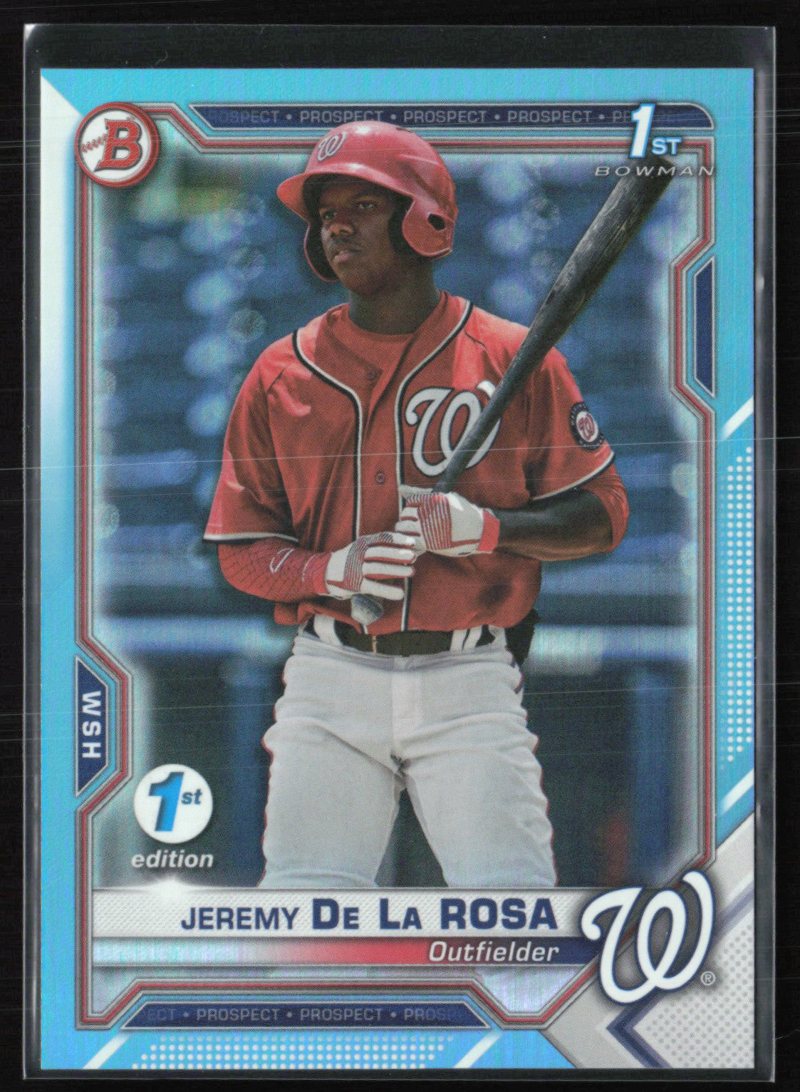 Jeremy De La Rosa 1st Bowman Blue