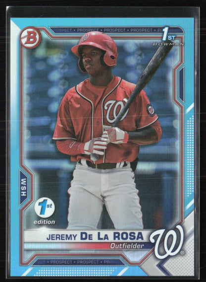 Jeremy De La Rosa 1st Bowman Blue