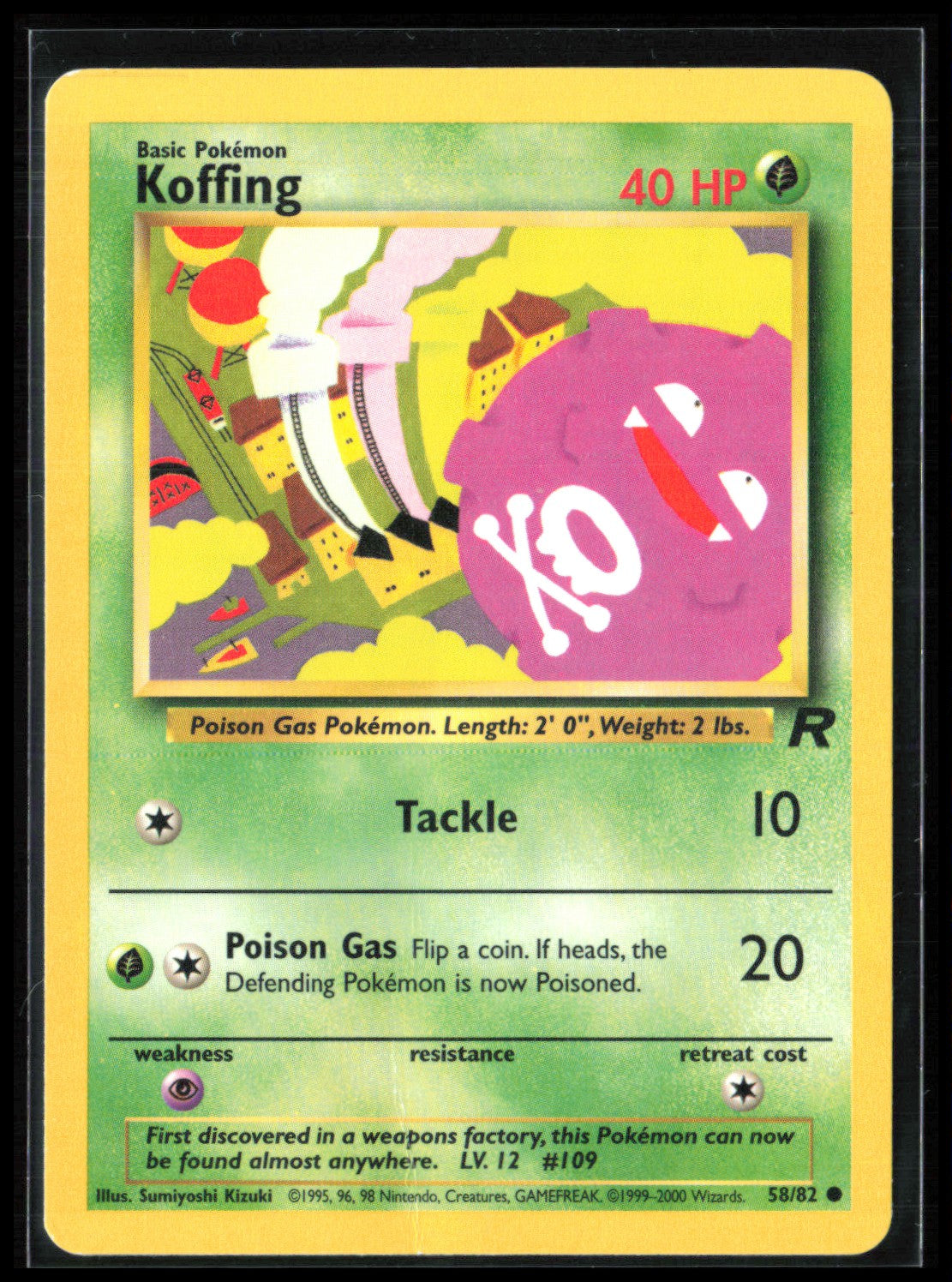 Koffing 2000 Team Rocket