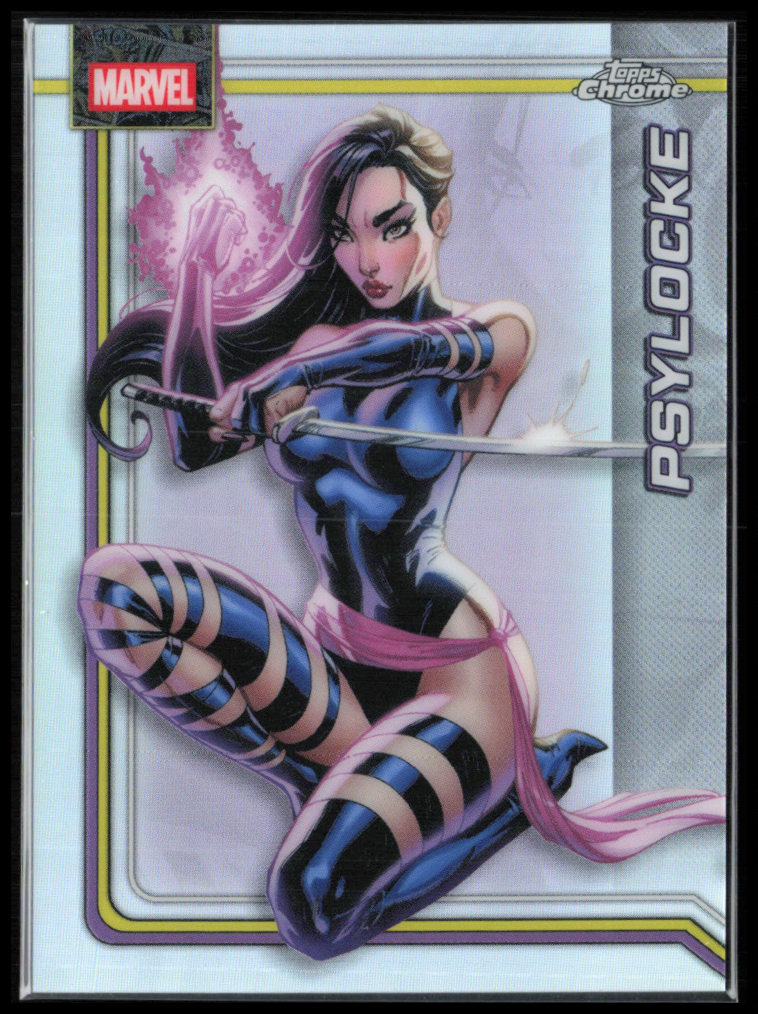 Psylocke Refractor 2026 Marvel Topps Chrome