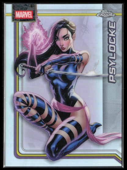 Psylocke Refractor 2026 Marvel Topps Chrome