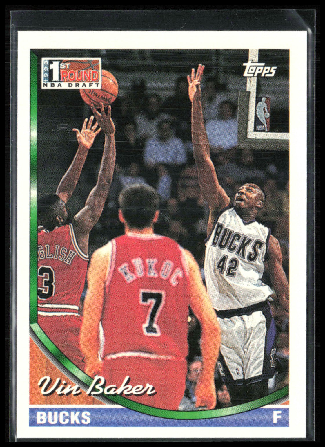 Vin Baker RC 1993 Topps