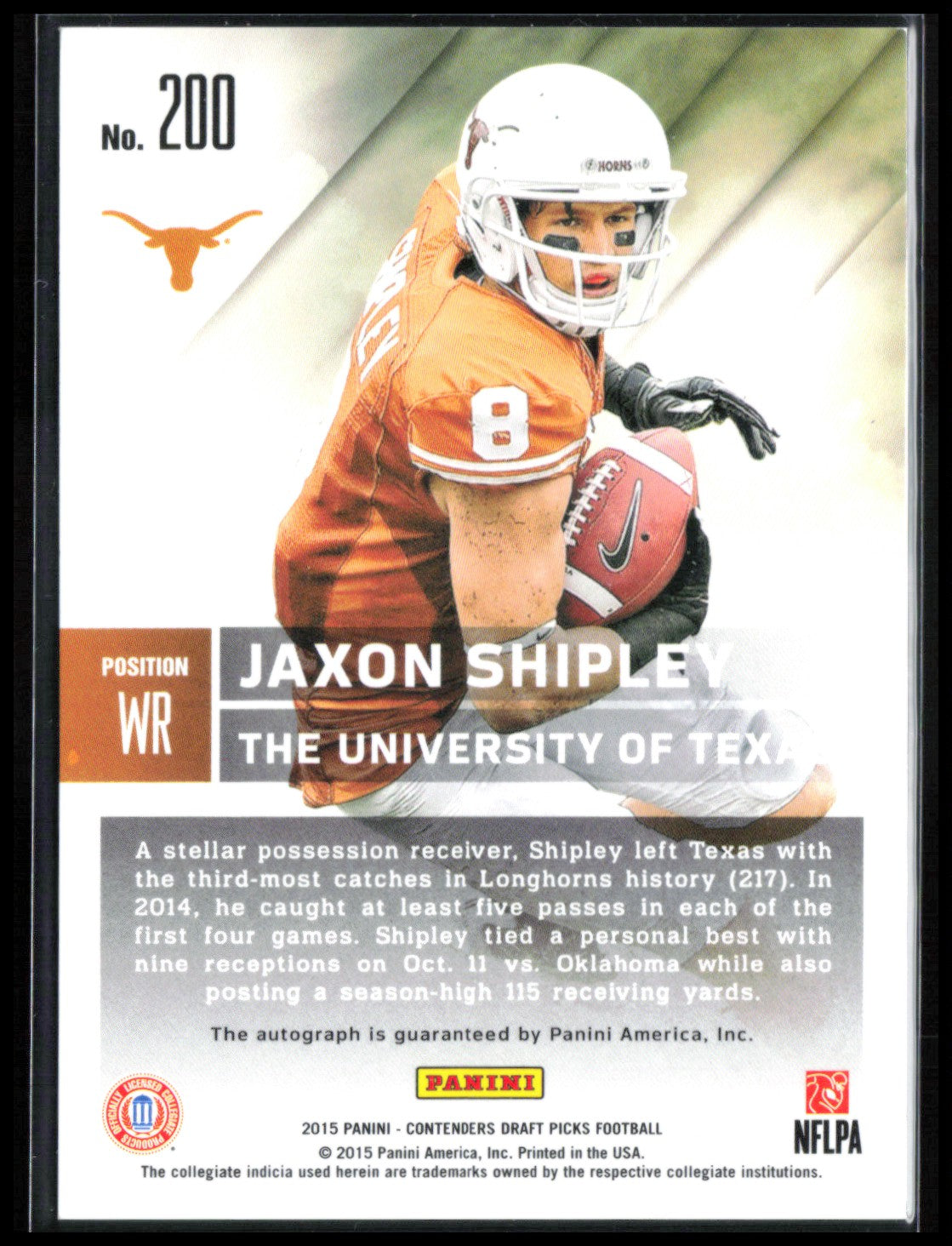 Jaxon Shipley RC Auto Draft Ticket