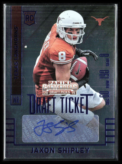 Jaxon Shipley RC Auto Draft Ticket
