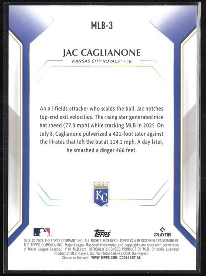 Jac Caglianone RC Collector's Kit