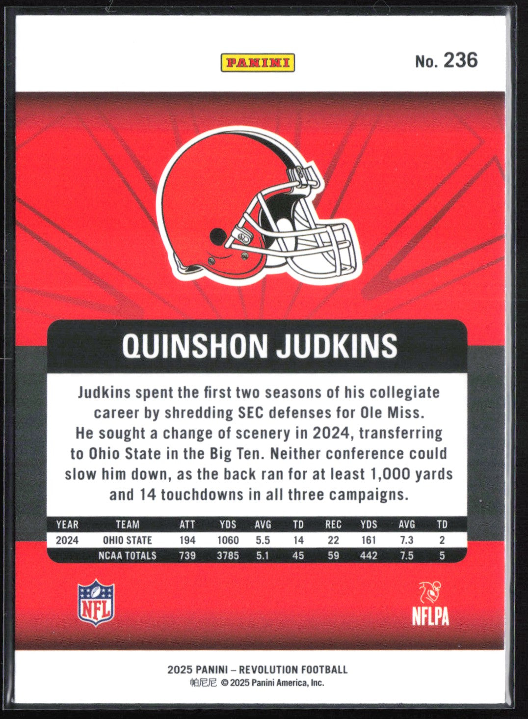 Quinshon Judkins RC