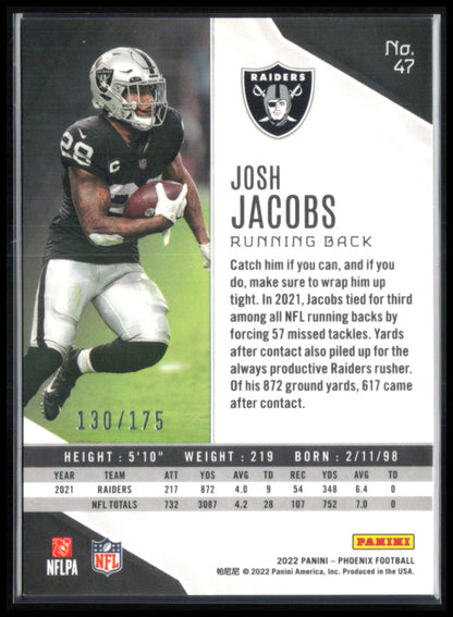 Josh Jacobs Lava /175