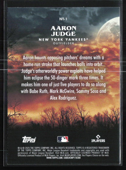 Aaron Judge Night Terrors