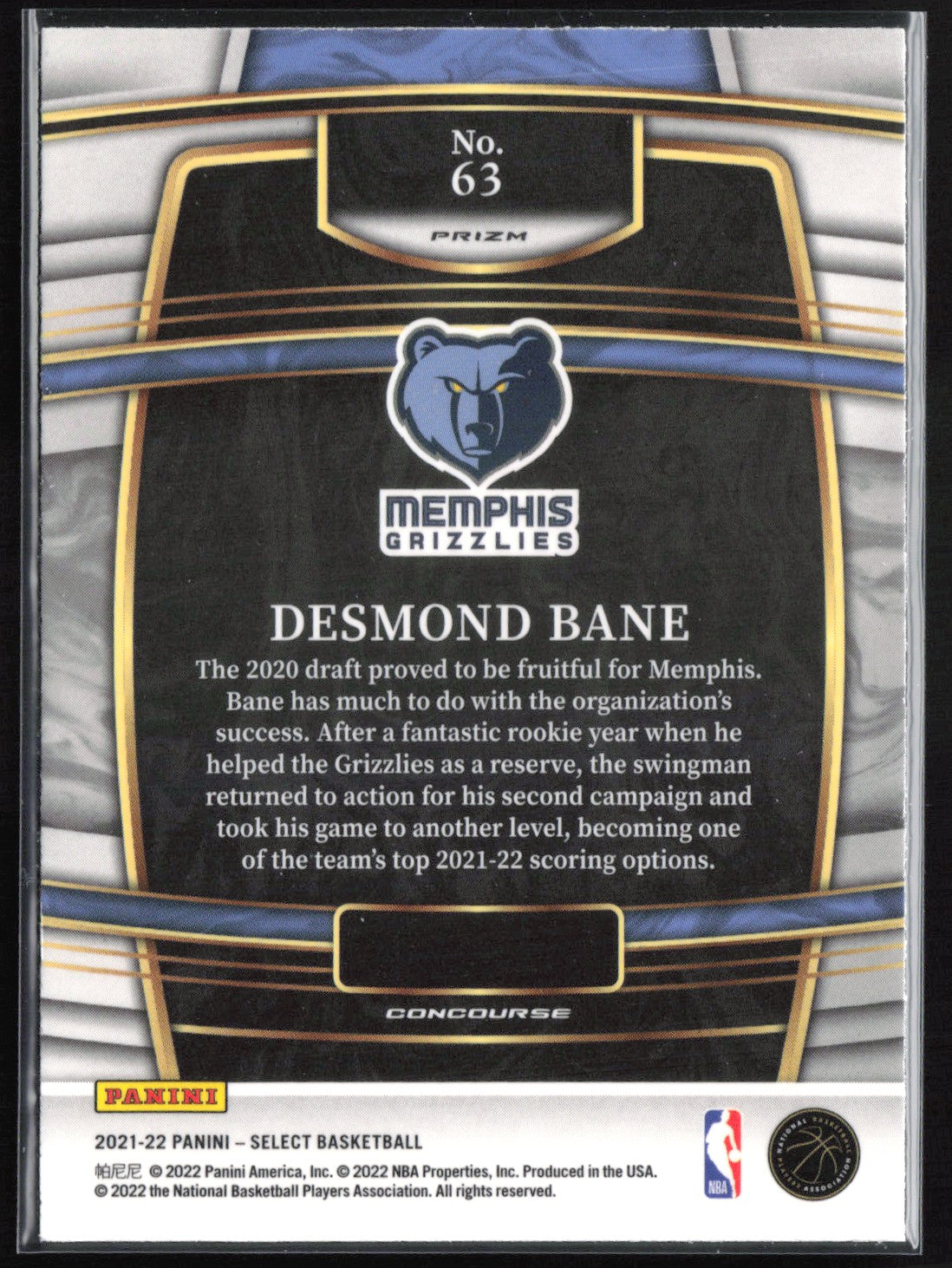 Desmond Bane Tri-Color Prizm