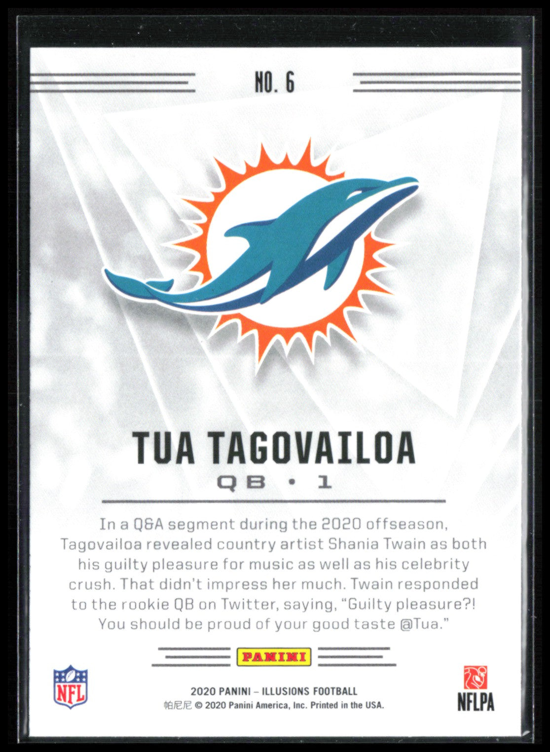Tua Tagovailoa RC Illusions