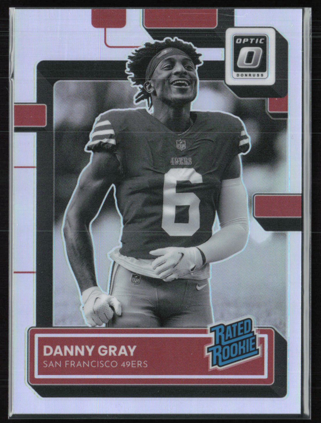 Danny Gray RC Negative Rated Rookie Variation