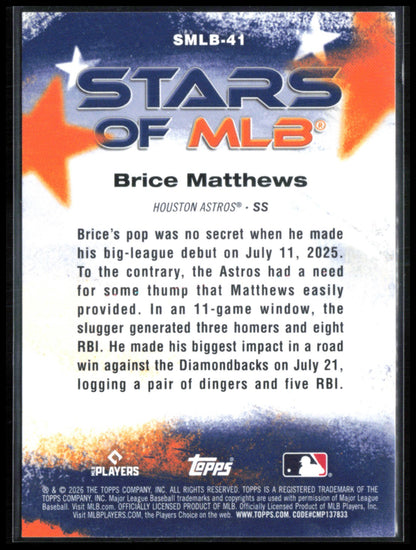 Brice Matthews RC