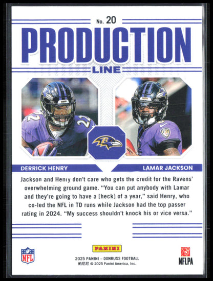 Derrick Henry Production Line
