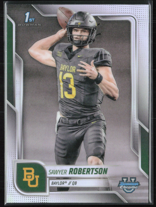 Sawyer Robertson 1st Bowman Refractor