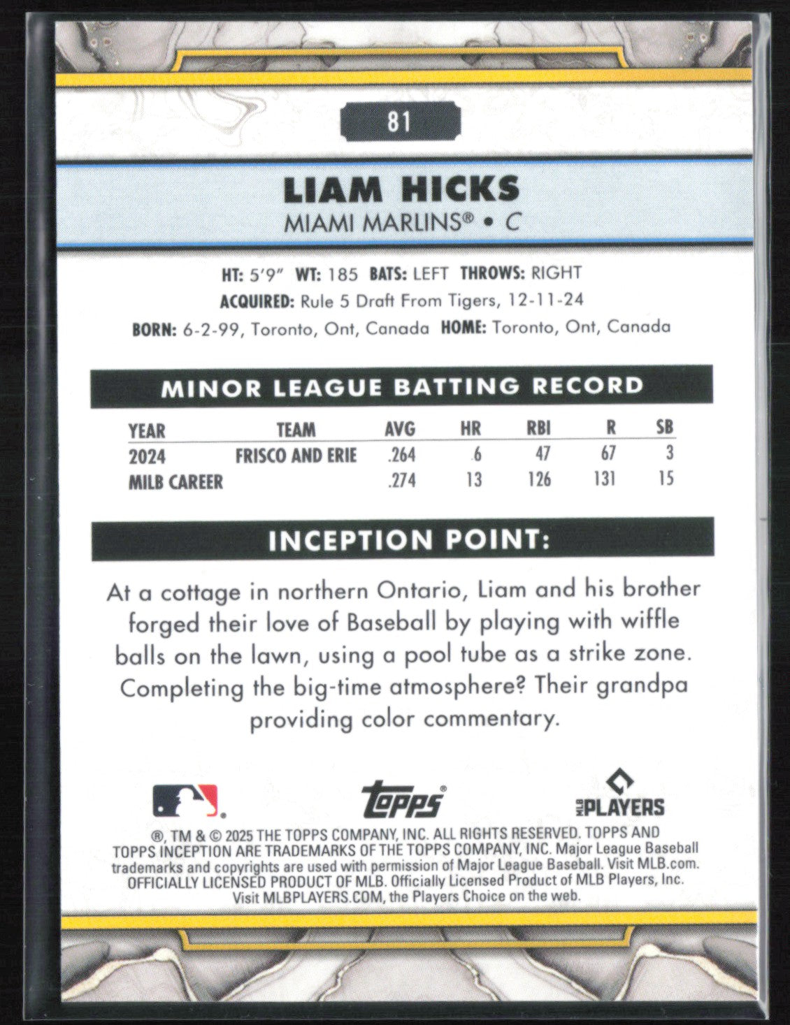 Liam Hicks RC Inception