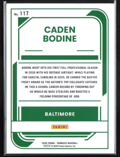 Caden Bodine Rated Prospect