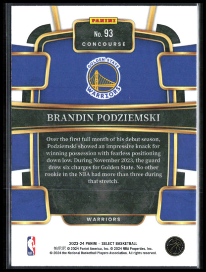 Brandin Podziemski RC