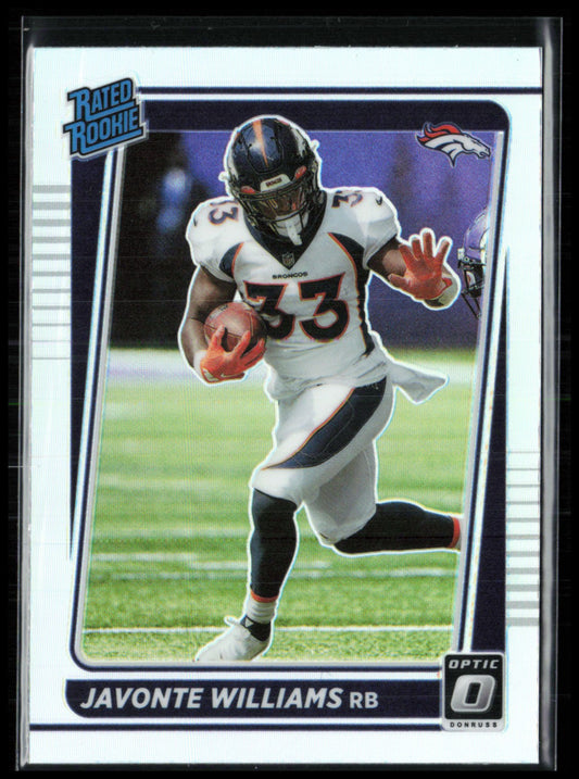 Javonte Williams RC Holo