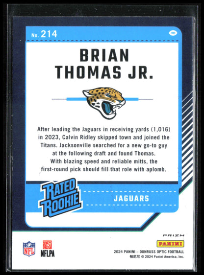 Brian Thomas Jr. RC Pink Holo