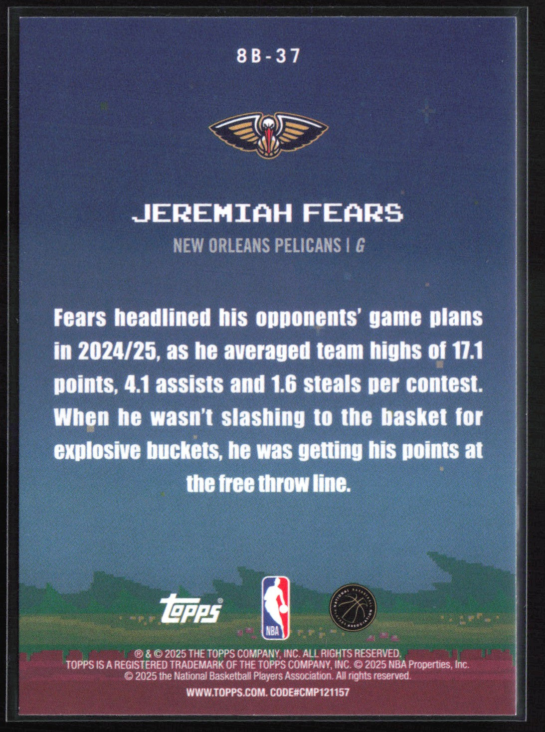 Jeremiah Fears RC 8 Bit Ballers