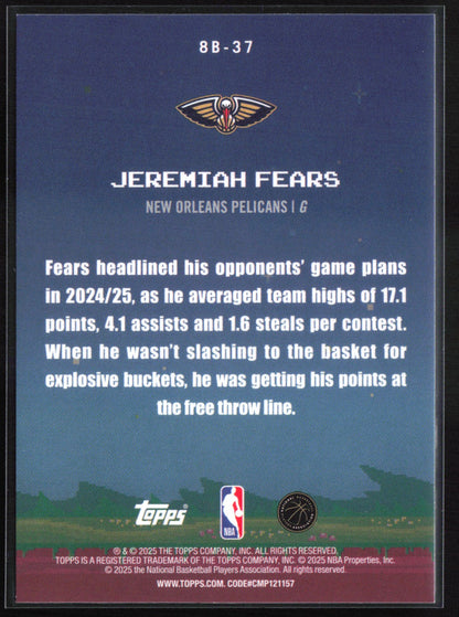Jeremiah Fears RC 8 Bit Ballers