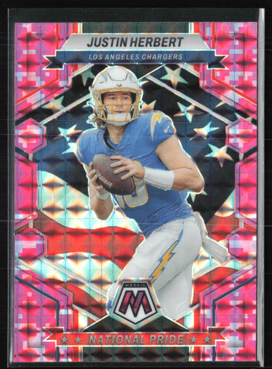 Justin Herbert Pink Camo
